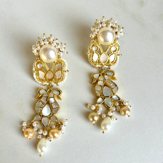 Mother of Pear Drop Earrings