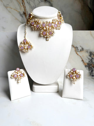 Poojah Lilac Luxury Set