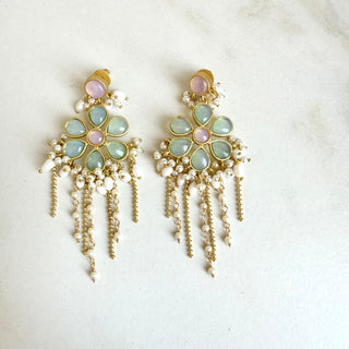 Blush Bloom Sky Earrings