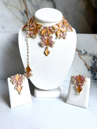 Royale Orange Jewellery Set