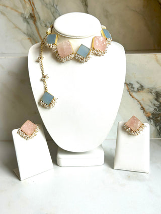 Druzy Pink Set