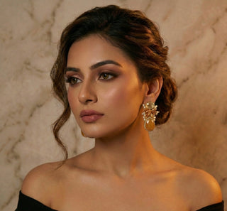 Neel Tara Burnt Orange Earrings