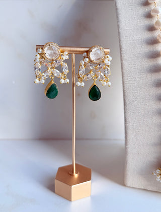 Emerald Green Mala Set