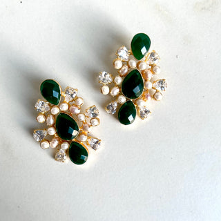 Sumra Emerald Green Earrings