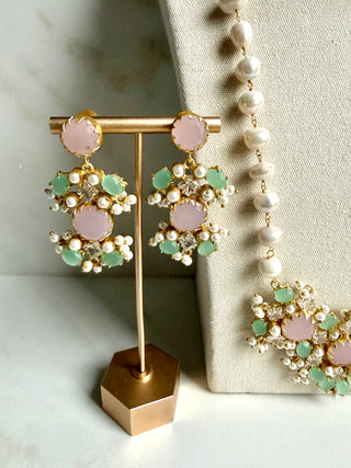 Amrita Pink Mala Set