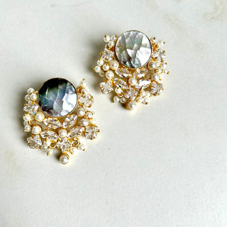 Mosaic Crystal Earrings