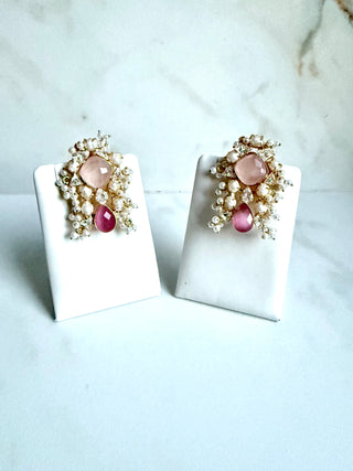 Syma Pink Earrings