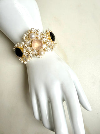 Quartz Cuff Bracelt