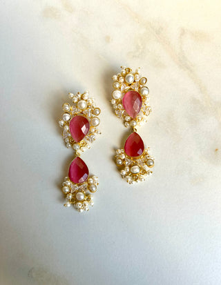 Lucy Double Drop Earrings