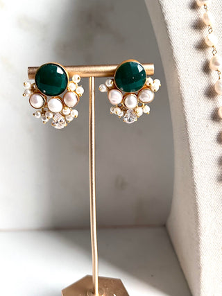 Emerald Green Mala Set