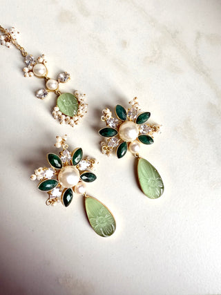 Lime Green Tika Set