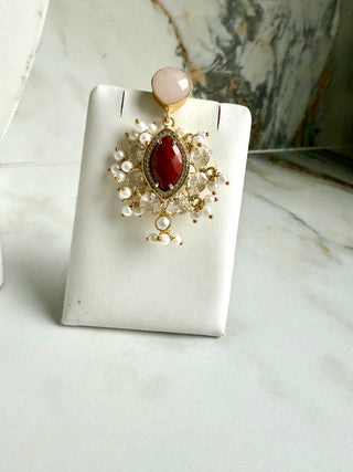 Mina Ruby & Quartz Set