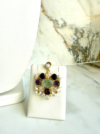 Amethyst Bloom Necklace Set