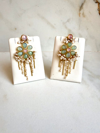 Blush Bloom Sky Earrings