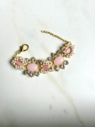 Lubna Pink Bracelet