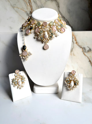 Pearl Mist Prehnite Set