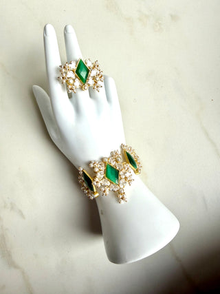 Emerald Royale Bracelet Set
