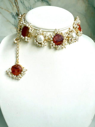 Druzy Rustic & Pearl Full Set