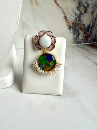 Felicity Gemstone Statement Set