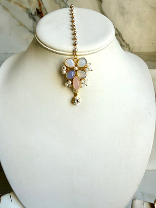 Madhuri Quartz Tika Set