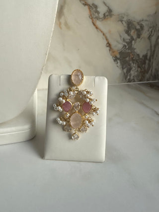 Rani Gulab Pink Quartz Choker