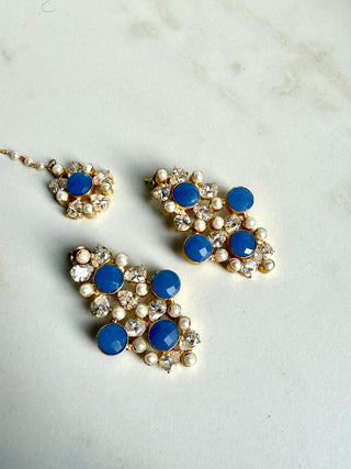 Royal Blue Tika Set