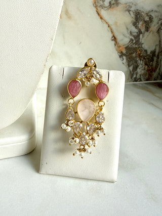 Rang Mahal Pink Choker Set