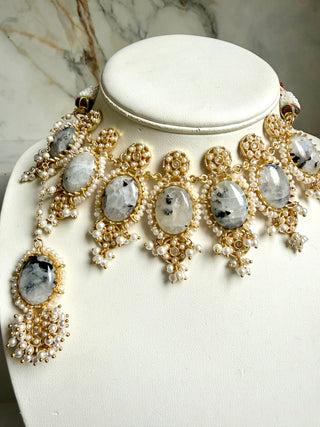 Serene Speckled Statement Set