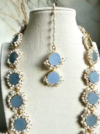 Druzy Blue Mala Set