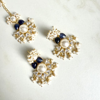 Navy Tika Set