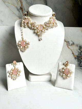 Quartz Pearl & Crystal Set