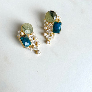 Heer Turquoise Drop Earrings