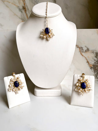 Dark Blue Tika Set