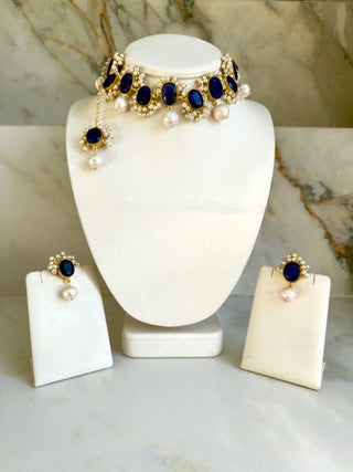 Aurelia Lapis Pearl Set