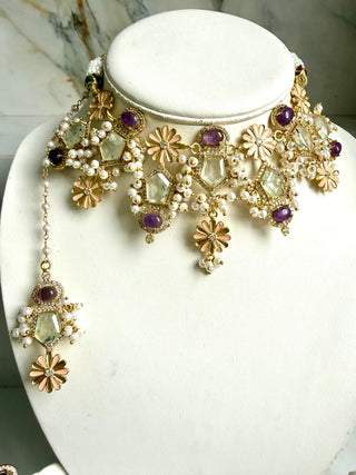 Gulnaar Purple Set
