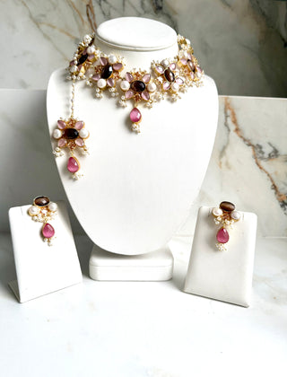 Noor-e-Dhūmra Pink Set