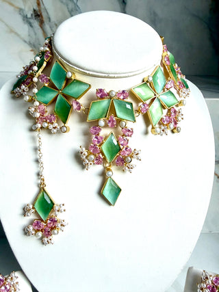 Royale Green Jewellery Set