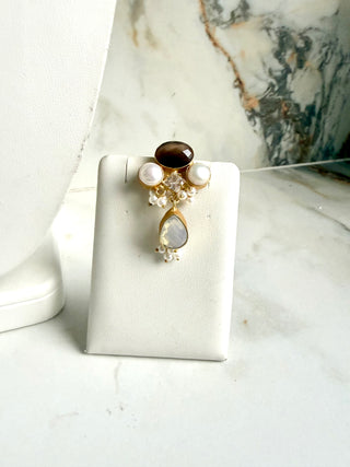 Noor-e-Dhūmra Smoky Quartz Set