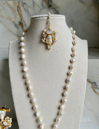 Luxury Pearl Mala Set