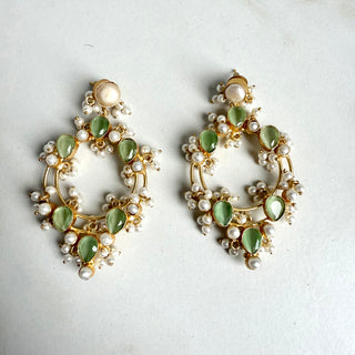 Syma Amzonite Earrings