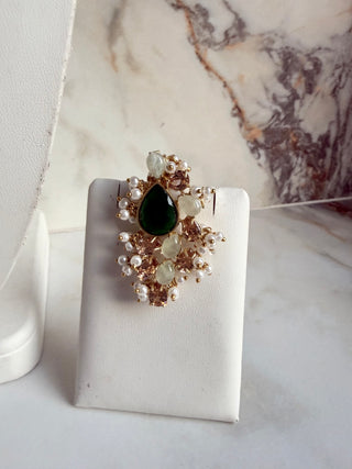 Crimson Emerald Green Set