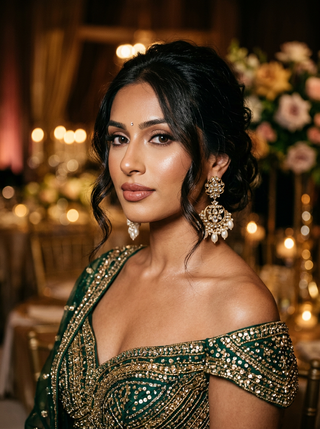 Kundan Semi-Precious Stone Earrings