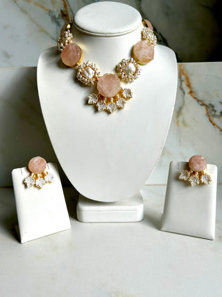 Druzy & Pearl Set