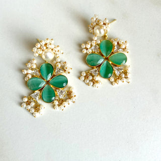 Clover Mint Earrings