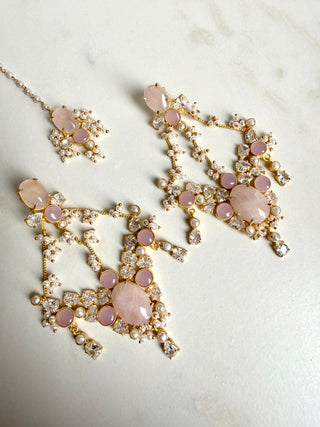 Aarohi Statement Quartz Tika Set