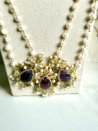 Purple Mala Set