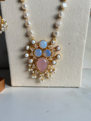Pink Mala Set
