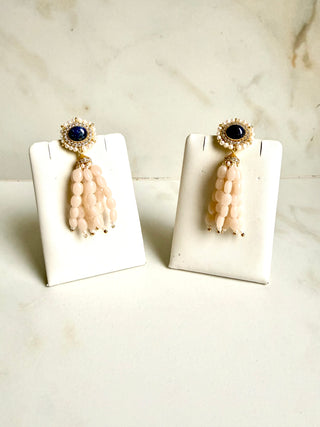 Navy Cascade Polki Drops