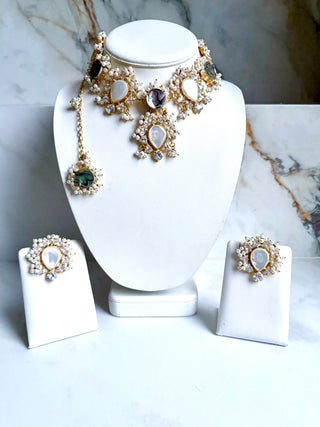 Abalone Pearl Choker Set