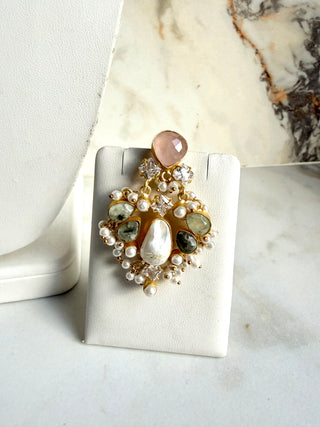 Pearl Mist Prehnite Set